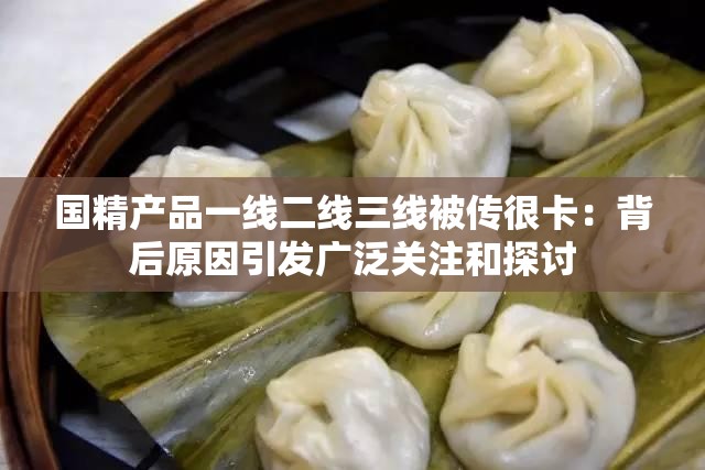 国精产品一线二线三线被传很卡：背后原因引发广泛关注和探讨