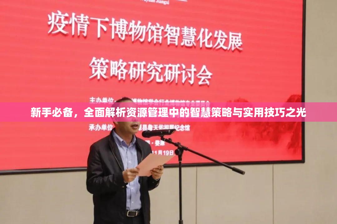 新手必备，全面解析资源管理中的智慧策略与实用技巧之光