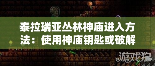 泰拉瑞亚丛林神庙进入方法：使用神庙钥匙或破解机关