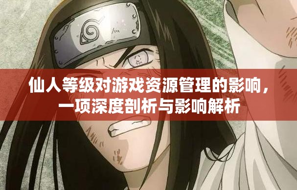 仙人等级对游戏资源管理的影响，一项深度剖析与影响解析