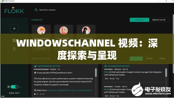 WINDOWSCHANNEL 视频：深度探索与呈现