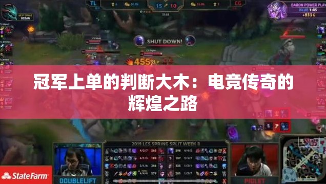 冠军上单的判断大木：电竞传奇的辉煌之路