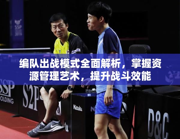 编队出战模式全面解析，掌握资源管理艺术，提升战斗效能