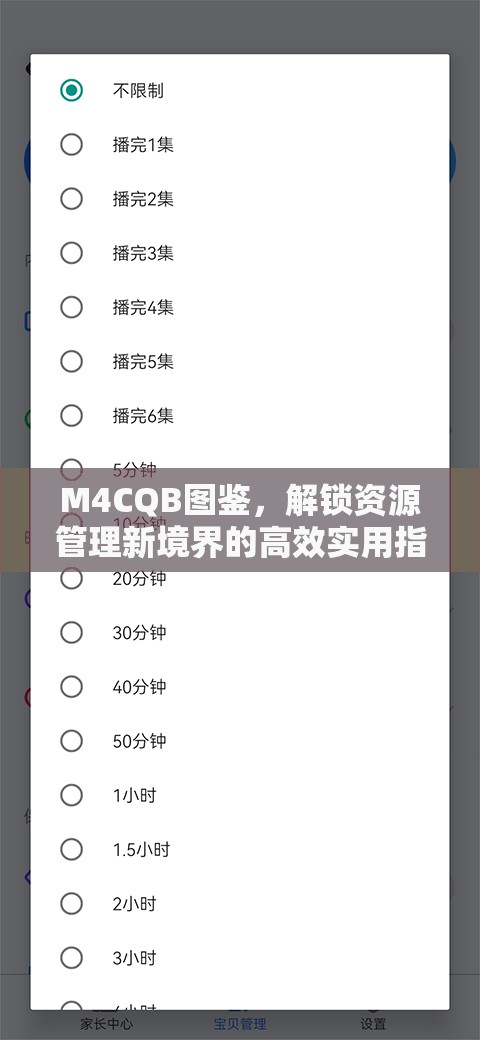 M4CQB图鉴，解锁资源管理新境界的高效实用指南