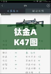 钛金AK47图鉴，引领枪械界奢华潮流，开启全新视觉与性能篇章