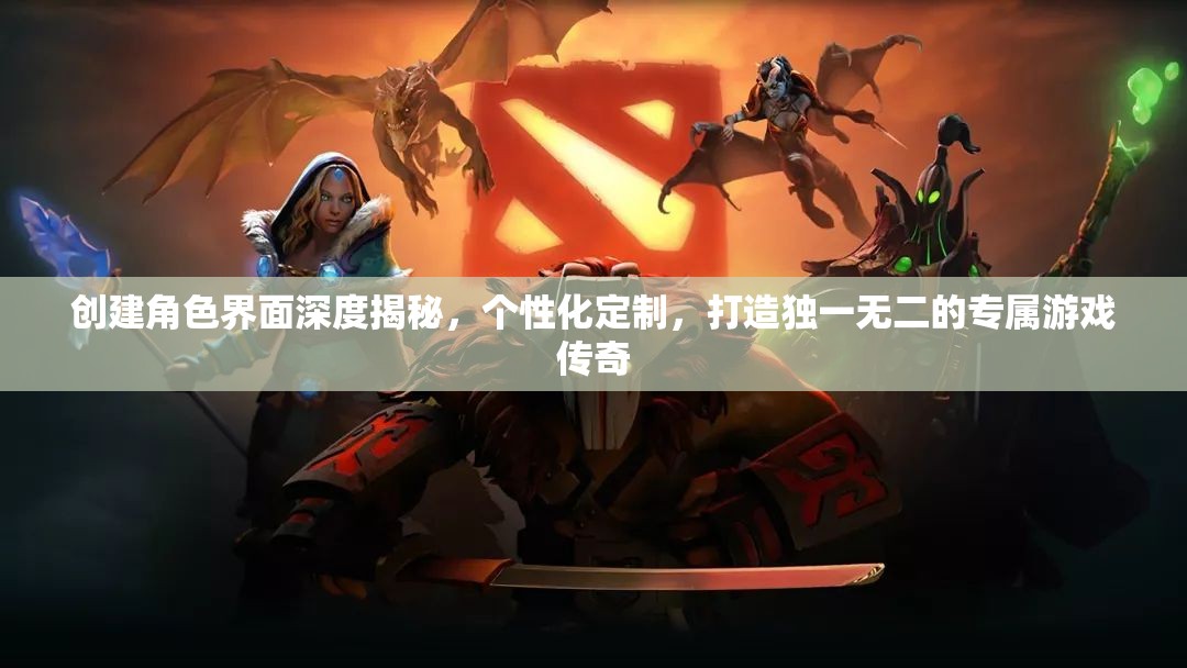 创建角色界面深度揭秘，个性化定制，打造独一无二的专属游戏传奇