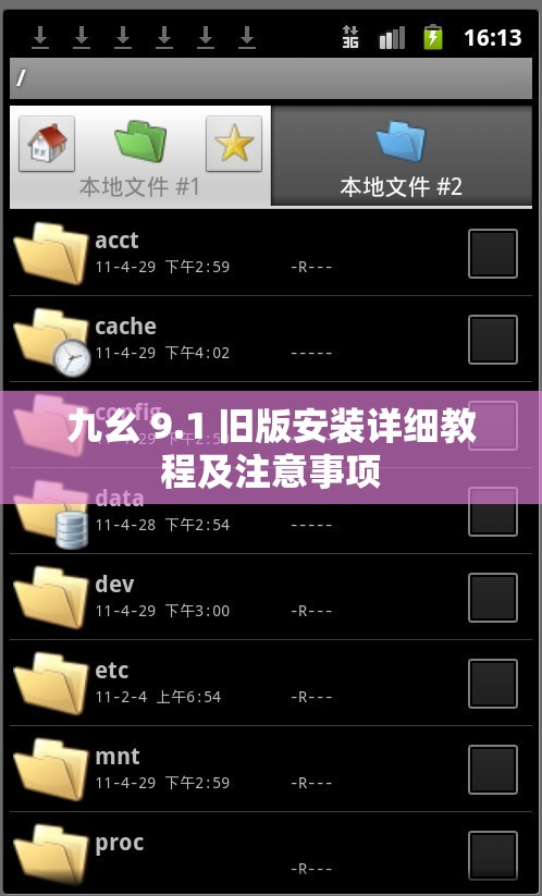 九幺 9.1 旧版安装详细教程及注意事项