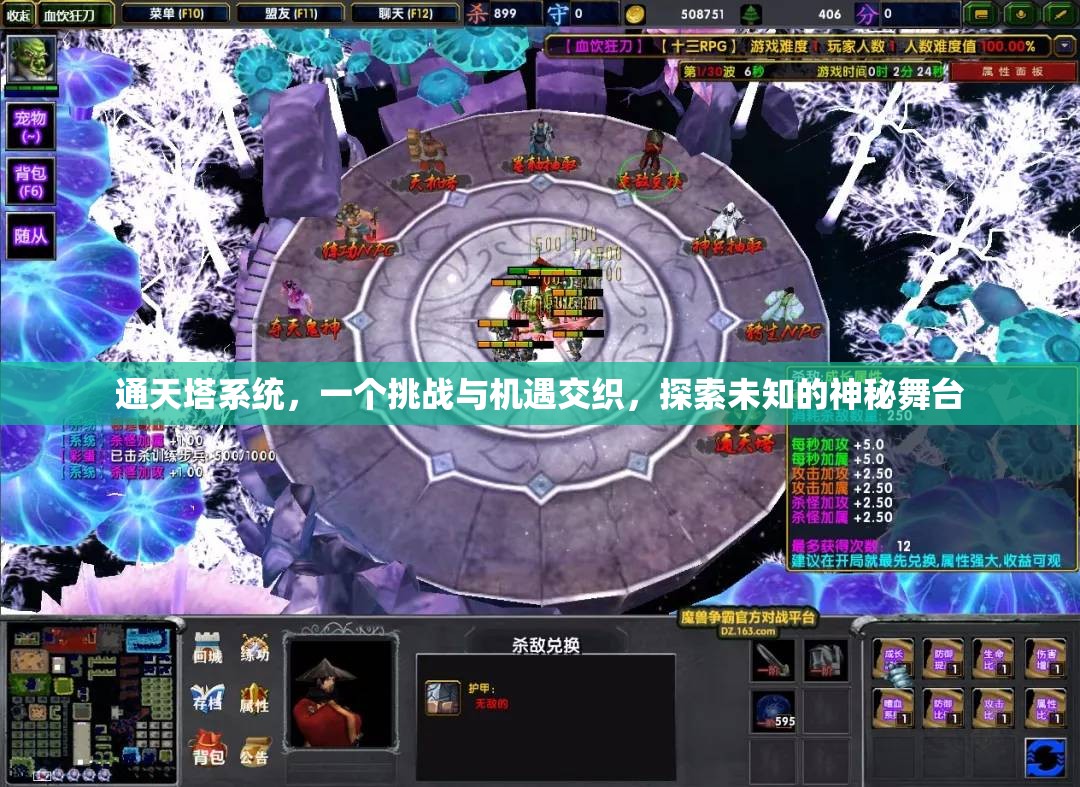 通天塔系统，一个挑战与机遇交织，探索未知的神秘舞台