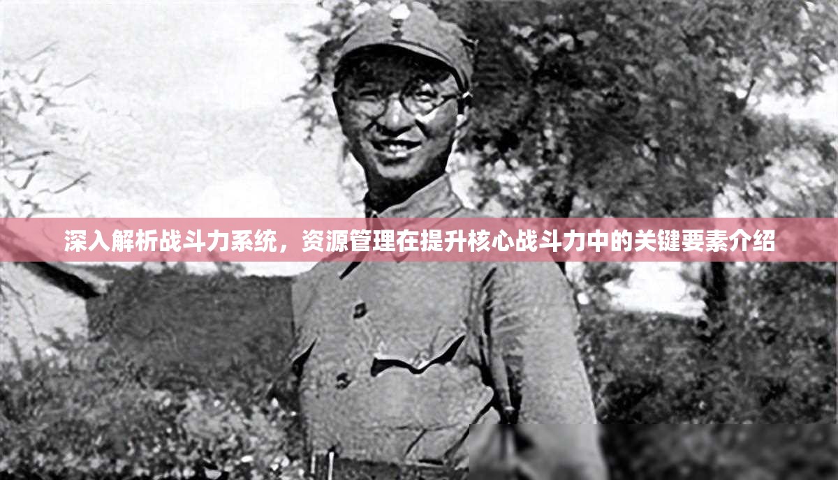 深入解析战斗力系统，资源管理在提升核心战斗力中的关键要素介绍