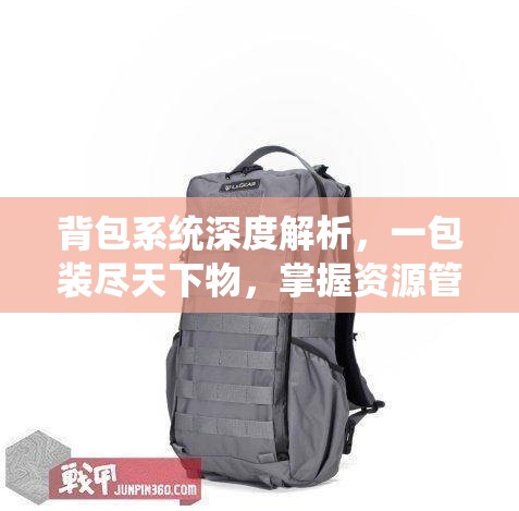 背包系统深度解析，一包装尽天下物，掌握资源管理的至高艺术
