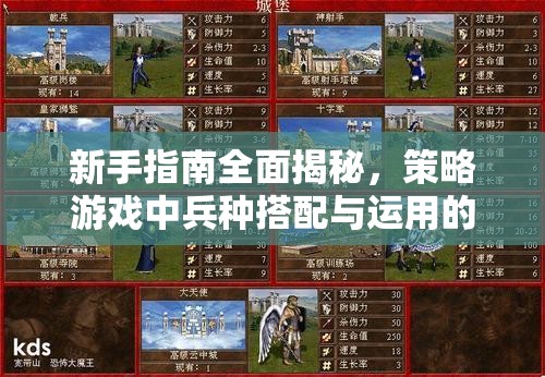 新手指南全面揭秘，策略游戏中兵种搭配与运用的百科全书