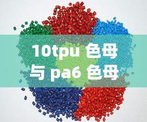 10tpu 色母与 pa6 色母：的产品增添绚丽色彩