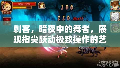 刺客，暗夜中的舞者，展现指尖跃动极致操作的艺术盛宴