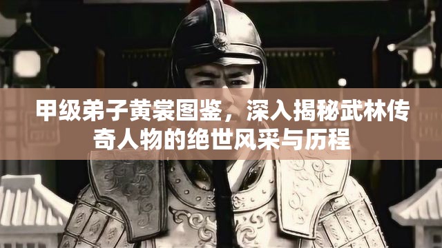 甲级弟子黄裳图鉴，深入揭秘武林传奇人物的绝世风采与历程