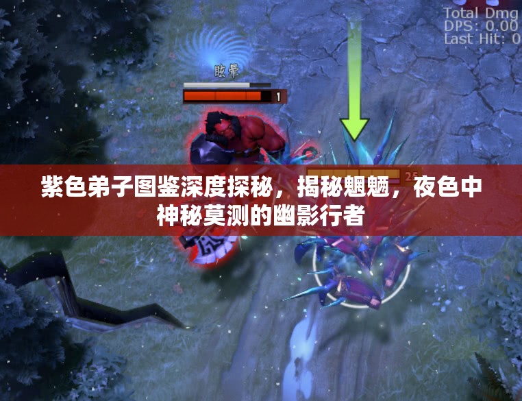 紫色弟子图鉴深度探秘，揭秘魍魉，夜色中神秘莫测的幽影行者