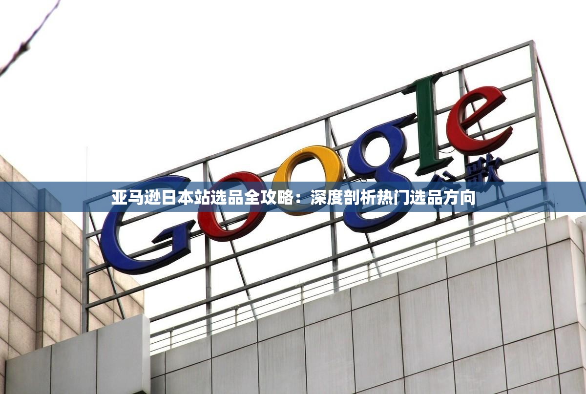 亚马逊日本站选品全攻略：深度剖析热门选品方向