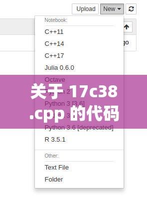 关于 17c38.cpp 的代码分析与探索