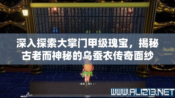 深入探索大掌门甲级瑰宝，揭秘古老而神秘的乌蚕衣传奇面纱
