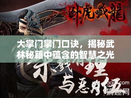 大掌门掌门口诀，揭秘武林秘籍中蕴含的智慧之光与武学精髓