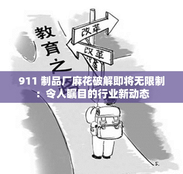 911 制品厂麻花破解即将无限制：令人瞩目的行业新动态