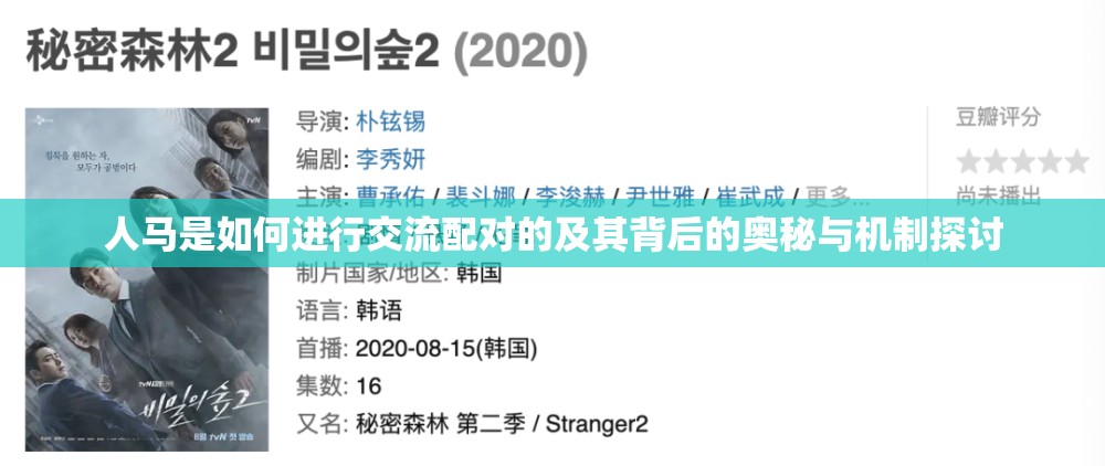 人马是如何进行交流配对的及其背后的奥秘与机制探讨