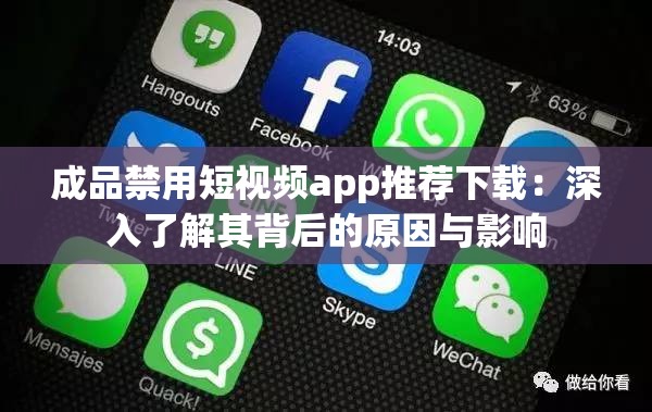 成品禁用短视频app推荐下载：深入了解其背后的原因与影响