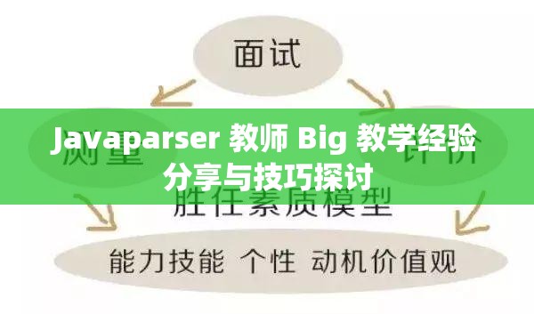Javaparser 教师 Big 教学经验分享与技巧探讨