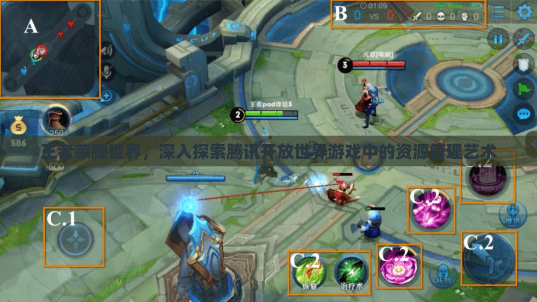王者荣耀世界，深入探索腾讯开放世界游戏中的资源管理艺术