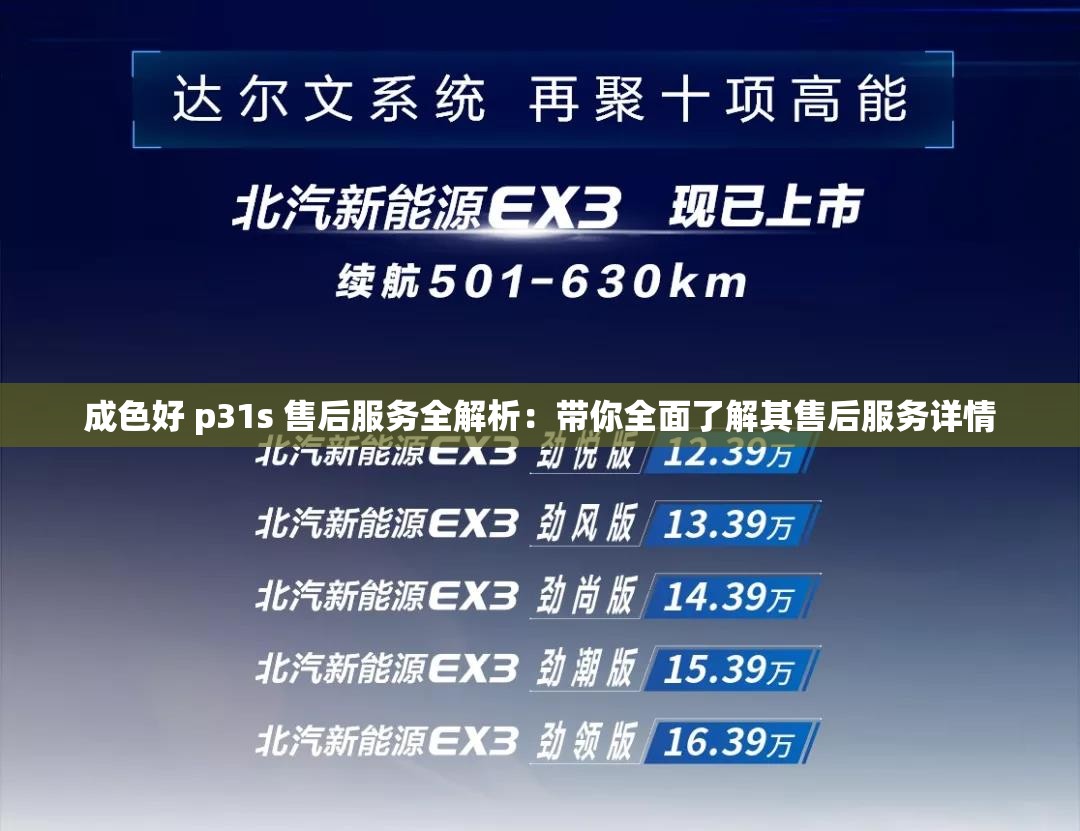 成色好 p31s 售后服务全解析：带你全面了解其售后服务详情