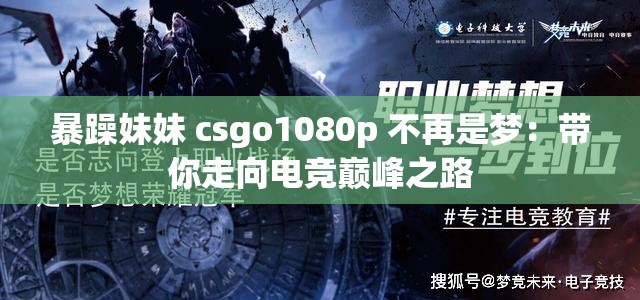 暴躁妹妹 csgo1080p 不再是梦：带你走向电竞巅峰之路