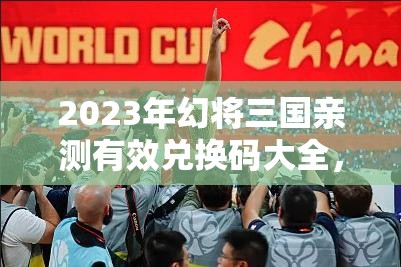 2023年幻将三国亲测有效兑换码大全，资源管理中的重要性及高效利用策略解析