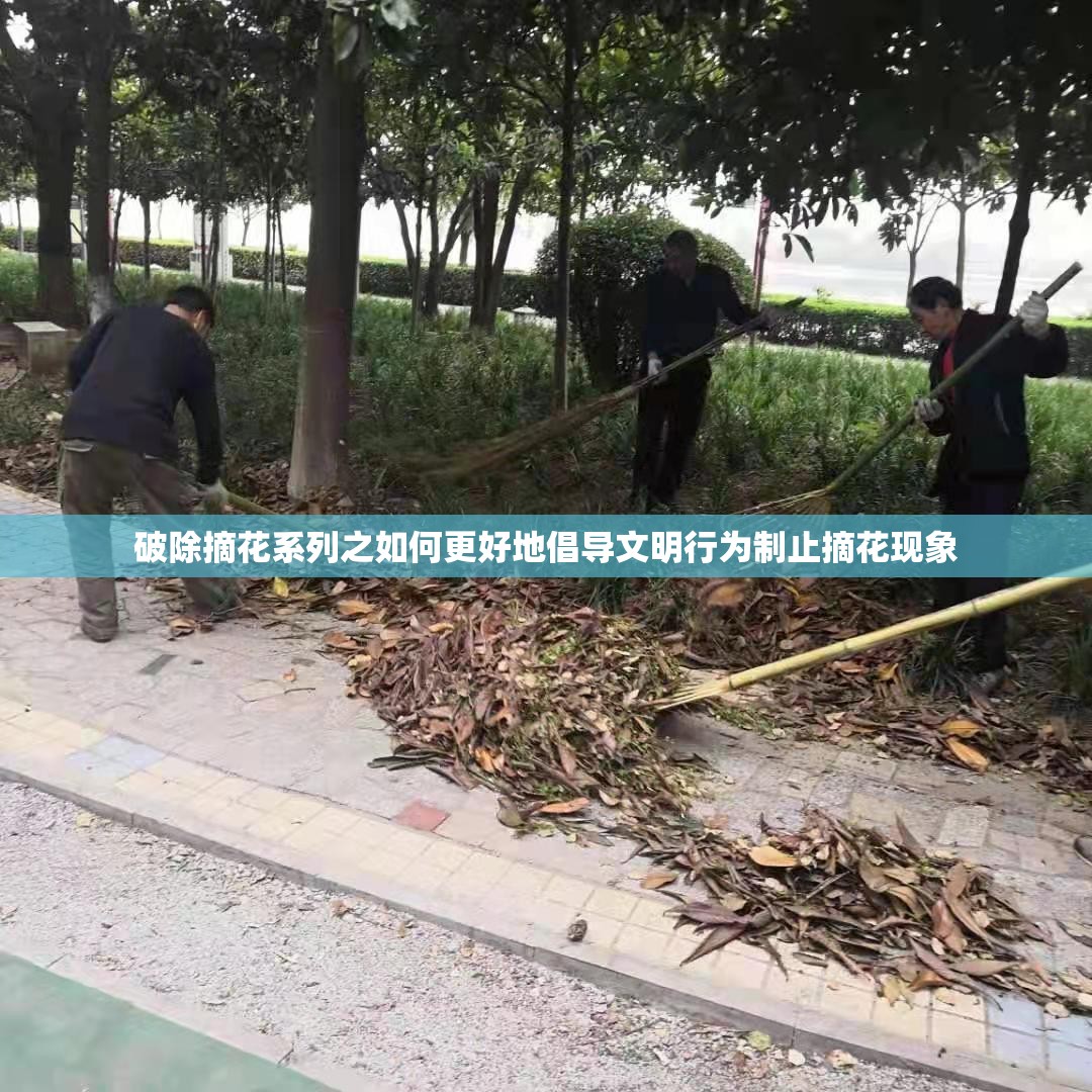 破除摘花系列之如何更好地倡导文明行为制止摘花现象