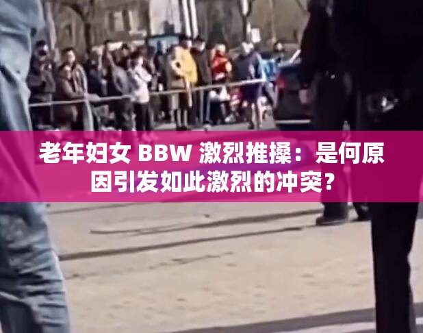 老年妇女 BBW 激烈推搡：是何原因引发如此激烈的冲突？