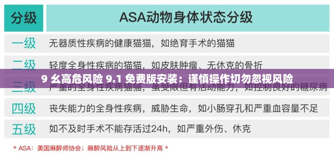 9 幺高危风险 9.1 免费版安装：谨慎操作切勿忽视风险
