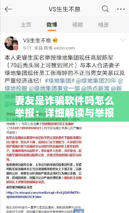 妻友是诈骗软件吗怎么举报：详细解读与举报方式介绍