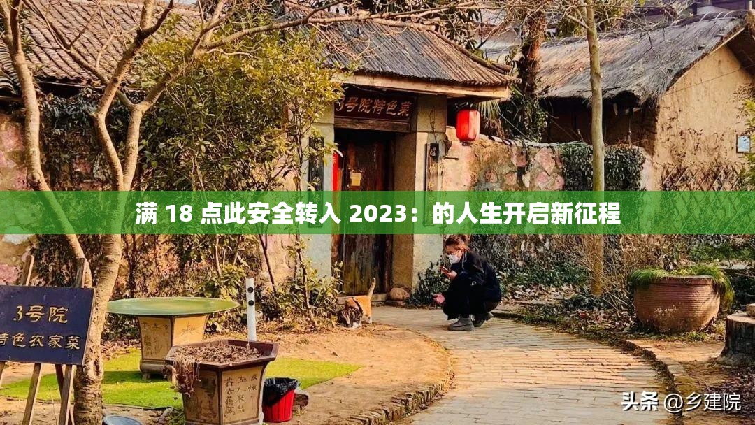 满 18 点此安全转入 2023：的人生开启新征程