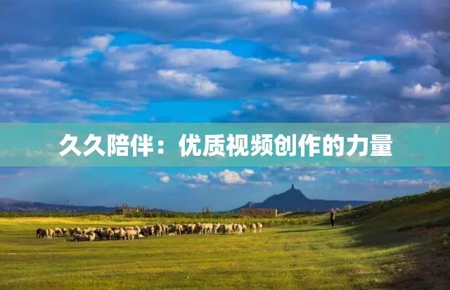 久久陪伴：优质视频创作的力量