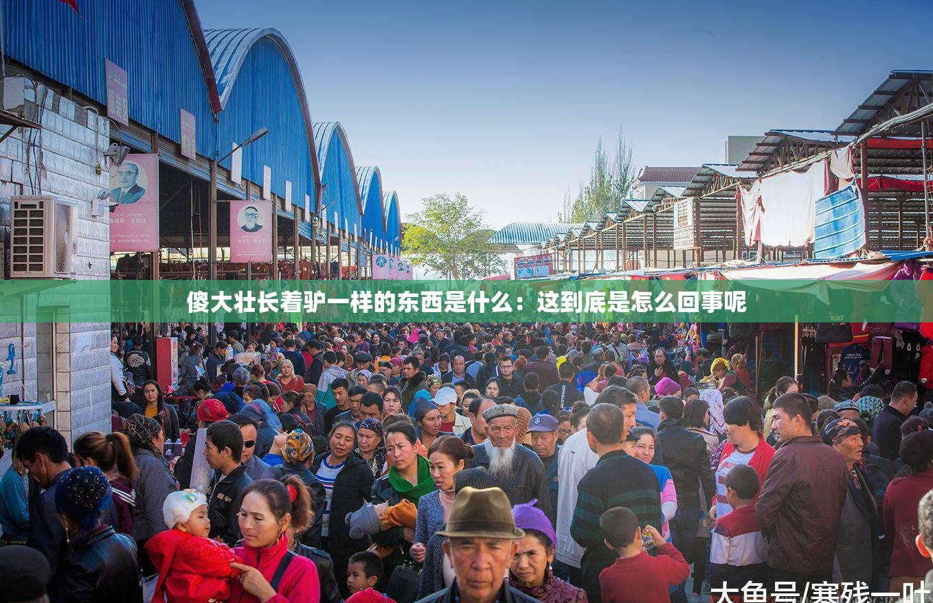 傻大壮长着驴一样的东西是什么：这到底是怎么回事呢