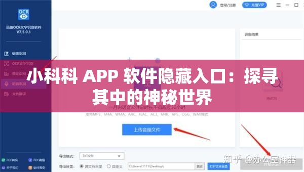 小科科 APP 软件隐藏入口：探寻其中的神秘世界