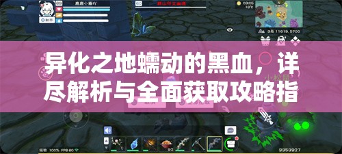 异化之地蠕动的黑血，详尽解析与全面获取攻略指南