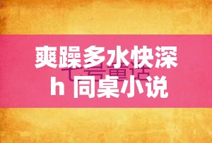 爽躁多水快深 h 同桌小说：一场别样的青春故事