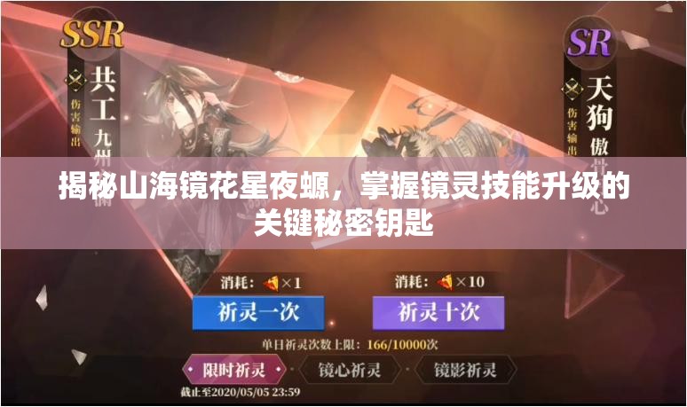 揭秘山海镜花星夜螈，掌握镜灵技能升级的关键秘密钥匙