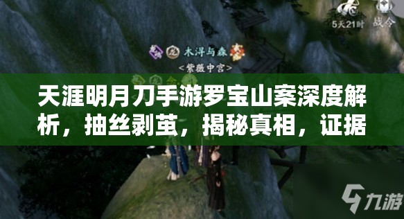 天涯明月刀手游罗宝山案深度解析，抽丝剥茧，揭秘真相，证据成为关键之王