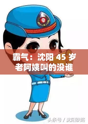 霸气：沈阳 45 岁老阿姨叫的没谁了不服来战