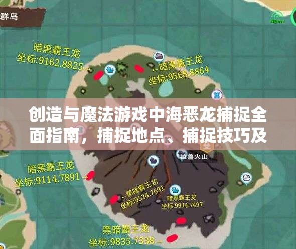 创造与魔法游戏中海恶龙捕捉全面指南，捕捉地点、捕捉技巧及饲料制作方法