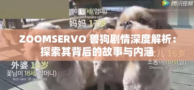 ZOOMSERVO 兽狗剧情深度解析：探索其背后的故事与内涵