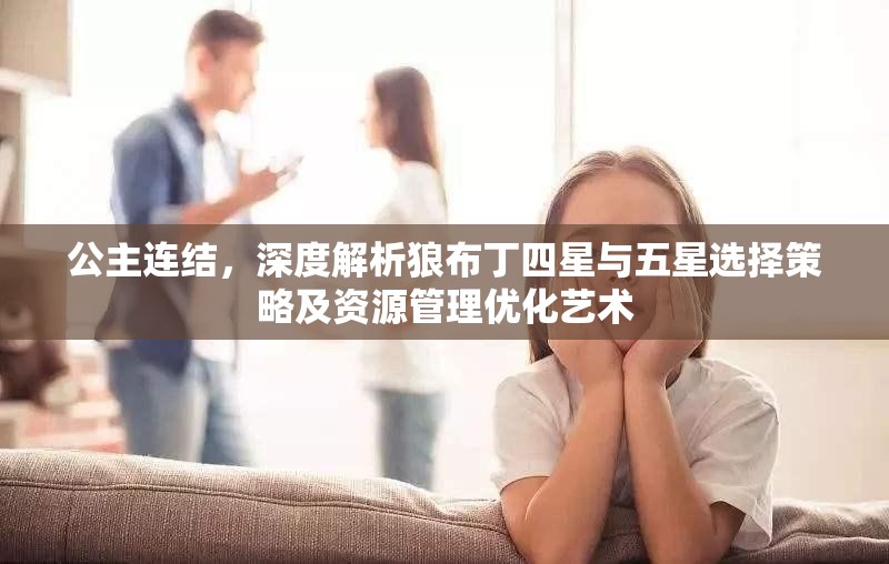 公主连结，深度解析狼布丁四星与五星选择策略及资源管理优化艺术