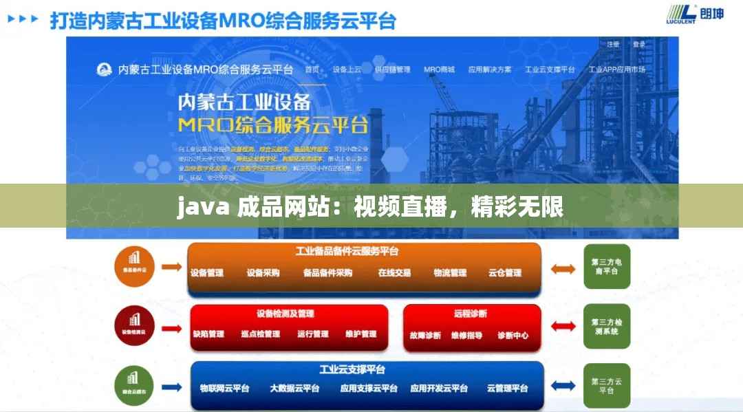 java 成品网站：视频直播，精彩无限