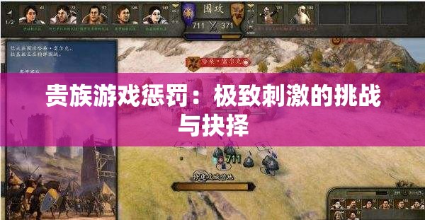 贵族游戏惩罚：极致刺激的挑战与抉择