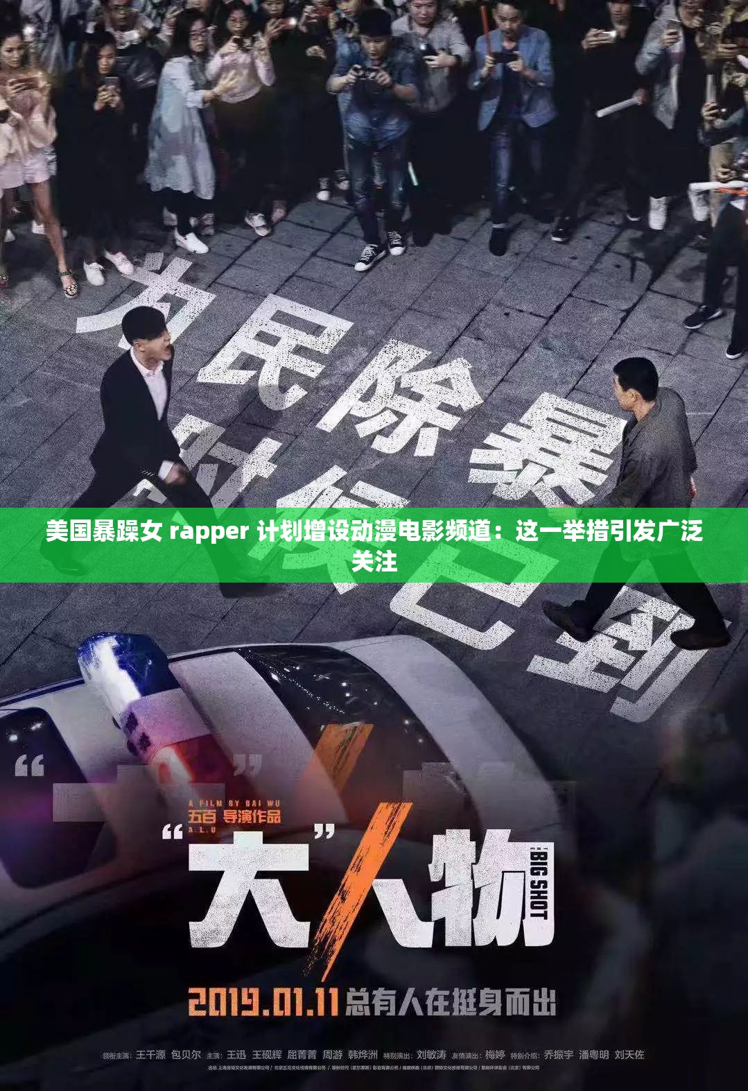 美国暴躁女 rapper 计划增设动漫电影频道：这一举措引发广泛关注